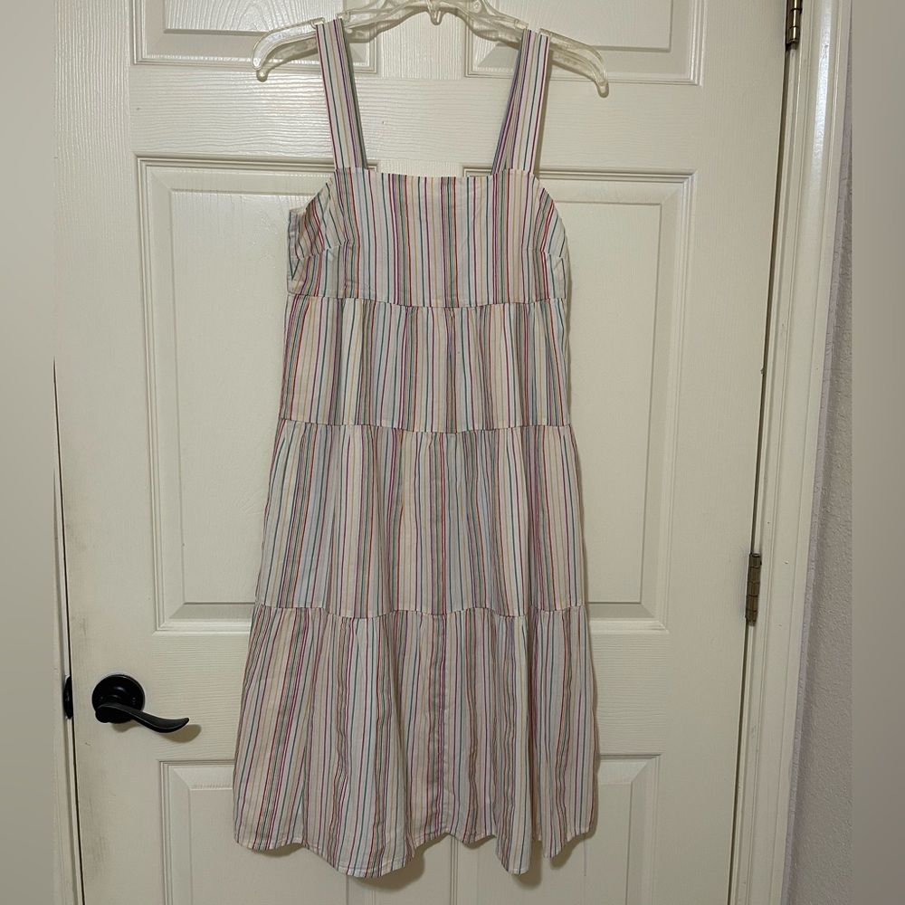 Madewell Multicolor Striped Women’s Dress